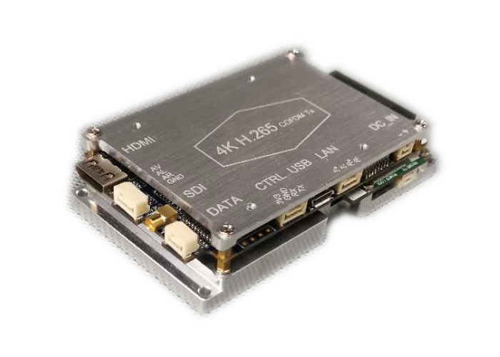 Uzun menzilli Mini COFDM Verici HEVC H.265 4K yayın video vericisi